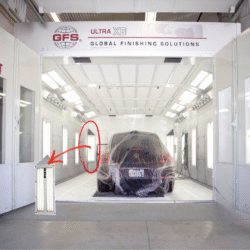GFS Corner Spray Booth Light