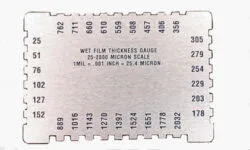 Dual Scale Wet Film Gauge Card - Image 2