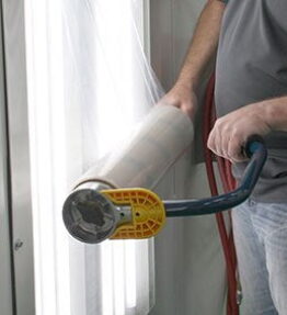 Glass Kleen Lens Film — Light Fixture Overspray Protection