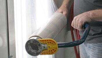Glass Kleen Lens Film — Light Fixture Overspray Protection