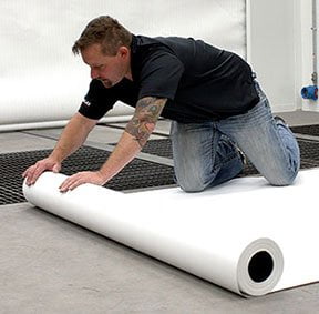 Booth Floor Paper — Disposable Protective Liners