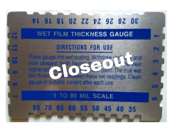 wet film gauge