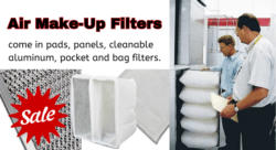 air make-up filters