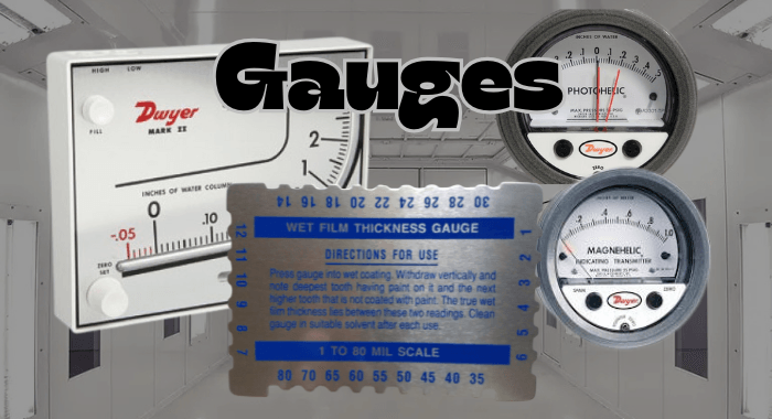 Spray Booth Gauges