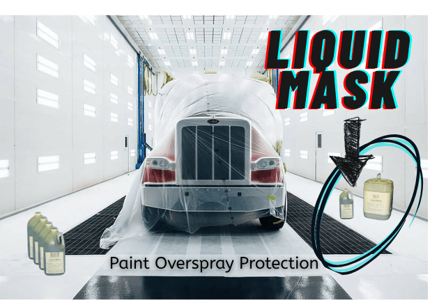 Liquid Mask Protective Spray Booth Coating