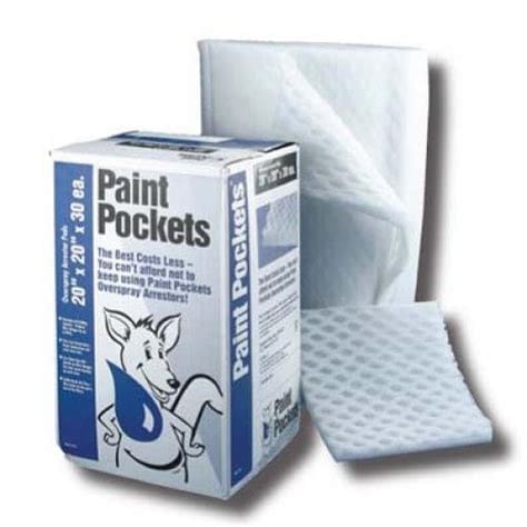 Paint Pockets - Paint Arrestors for Spray Booth Exhaust