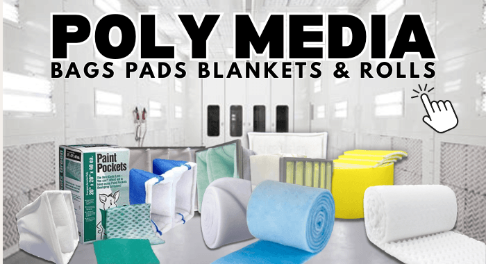 Polyester Media for Spray Booth Filtration