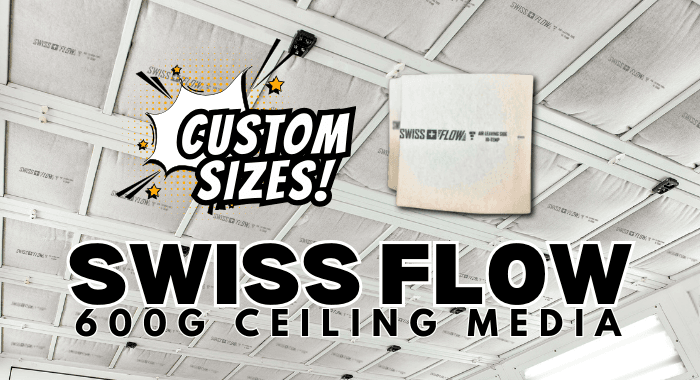 swiss flow 600G ceiling media