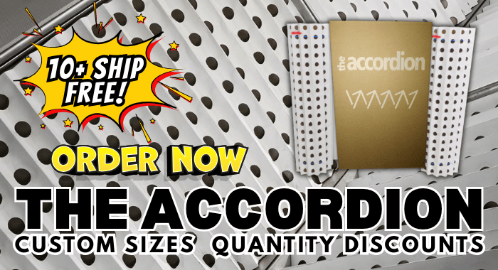 The Accordion Paint Baffle