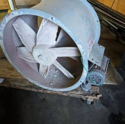 dirty-spray-booth-fan Dirty Spray Booth Fan