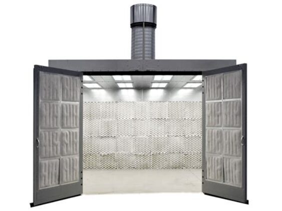 gfs-booth Enclosed Spray Booth