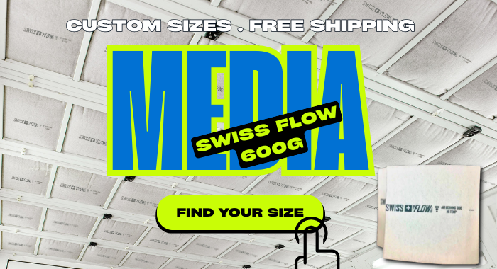 swiss flow 600G ceiling media
